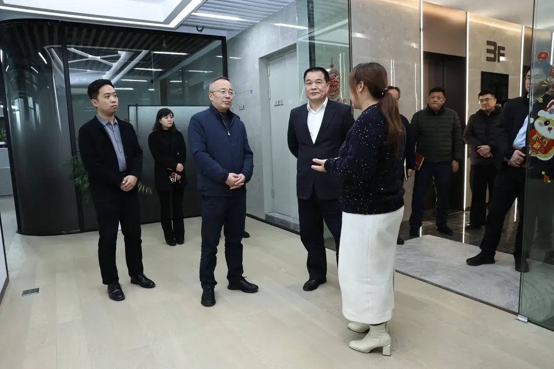 政企交流 | 上海市闵行区领导一行莅临玉研仪器走访调研